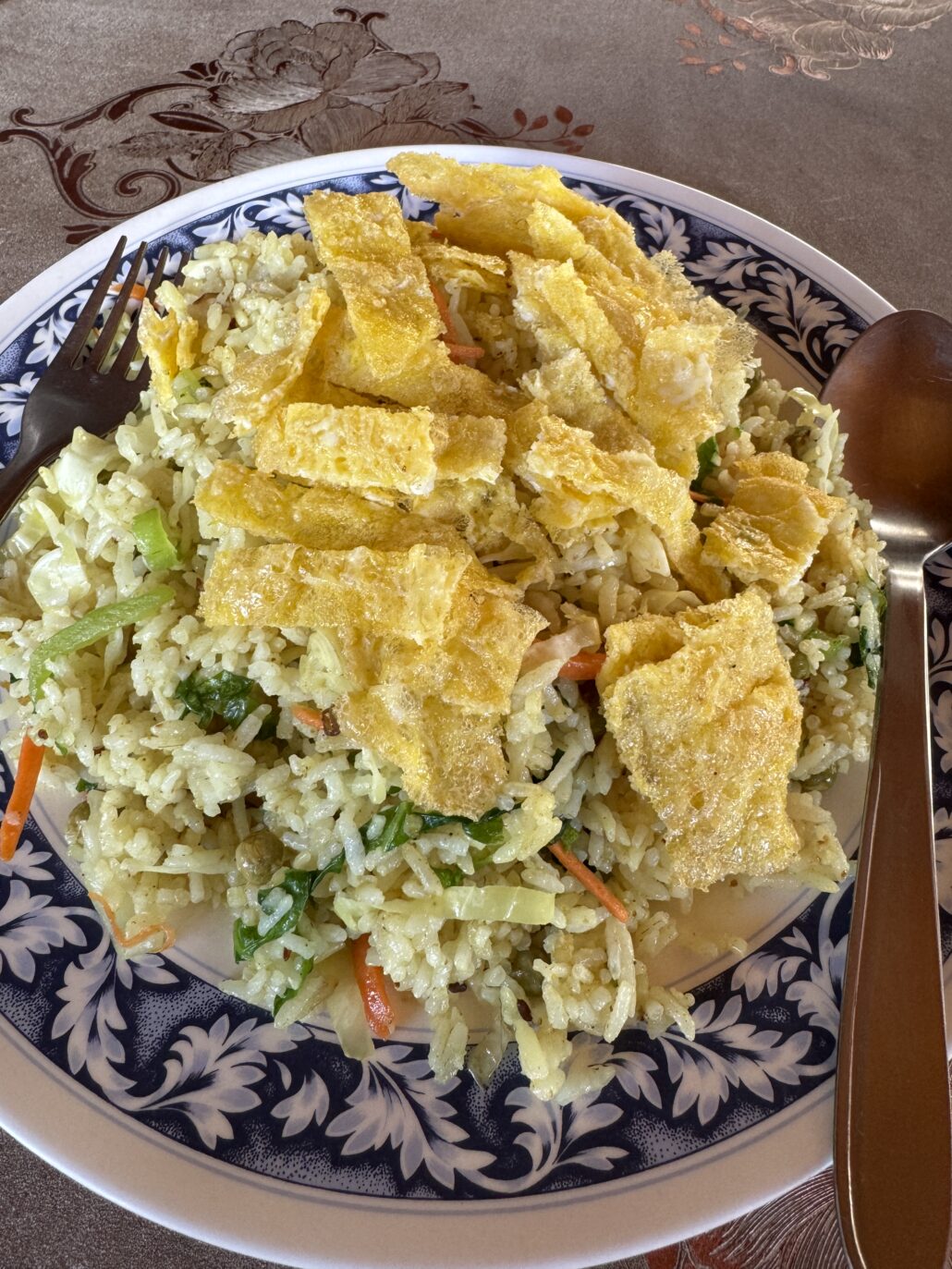 Fried rice with Eggs