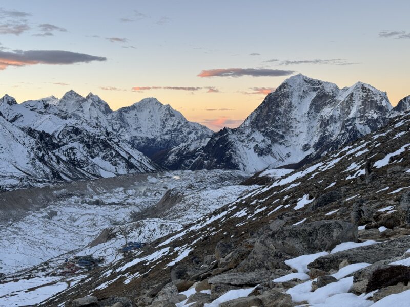 Trail views on the trek